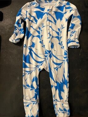 Mason gray mini zipper onesie size 3-6m